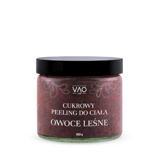 Cukrowy peeling do ciała OWOCE LEŚNE