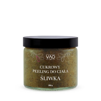 Cukrowy peeling do ciała ŚLIWKA